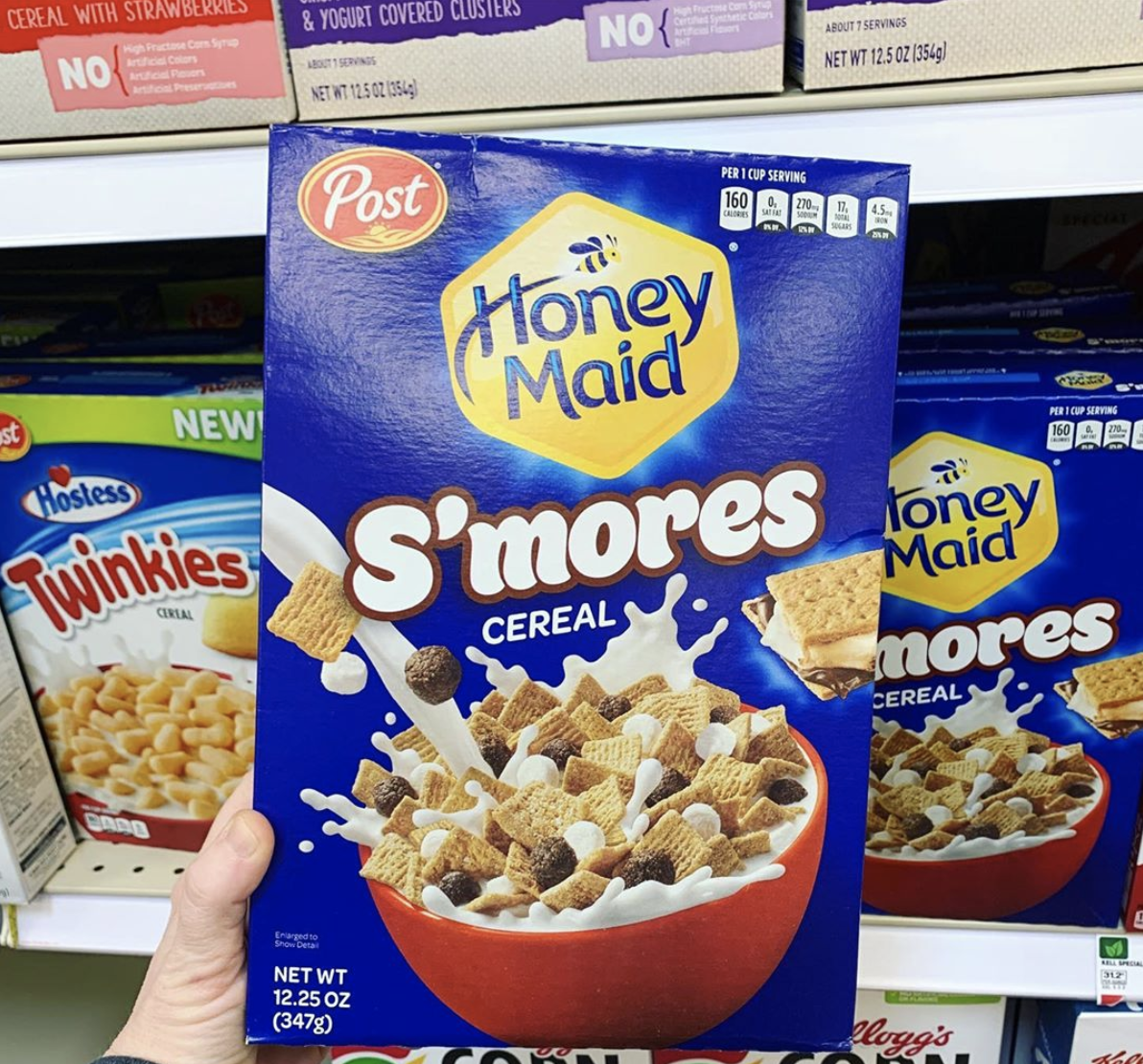 Honey Maid Now Makes S Mores Breakfast Cereal