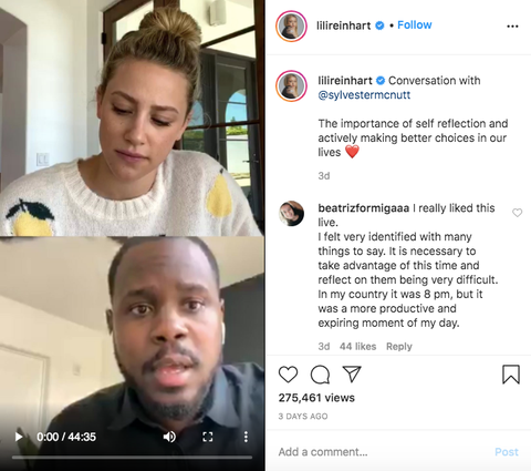 Lili Reinhart On Trauma Fame And Lockdown Anxiety During Covid 19 Lili Reinhart On Trauma Fame And Lockdown Anxiety During Covid 19
