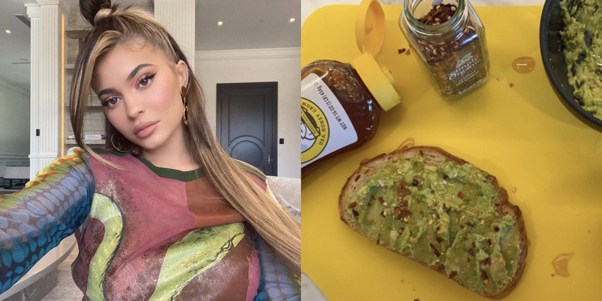 Kylie Jenner Shared How She Makes Avocado Toast And It's Both Spicy And Sweet - Delish
