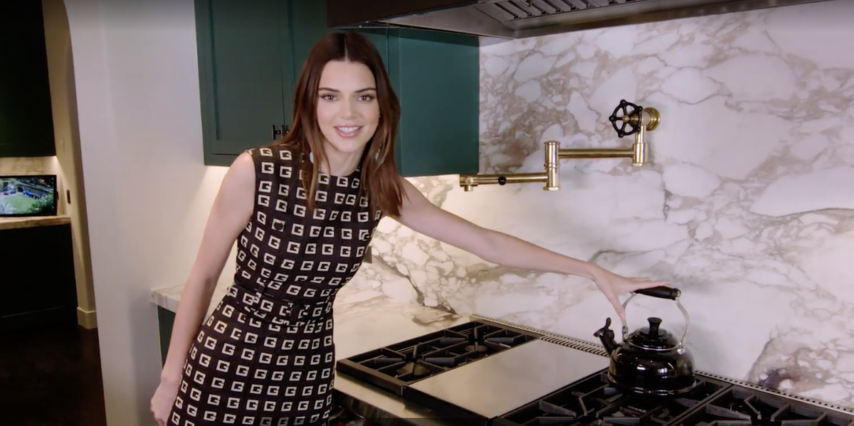 Kendall Jenner Gave A Tour Of Her Home Kitchen