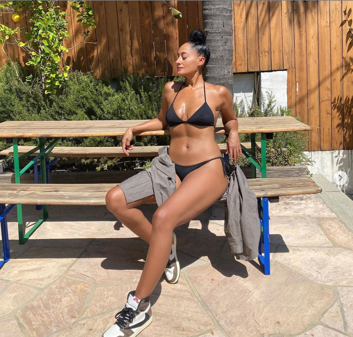 Tracee Ellis Ross, 47, Just Flaunted Her Toned Abs in Two New Bikini Instagram Photos