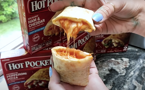 four cheese hot pocket