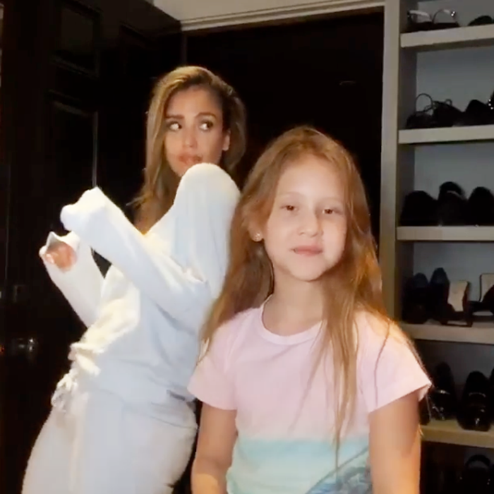 Watch Jessica Alba And Daughter Haven Crush A New TikTok Dance Routine