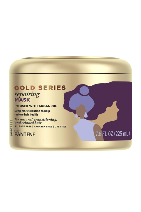 gold series repairing mask hair mask