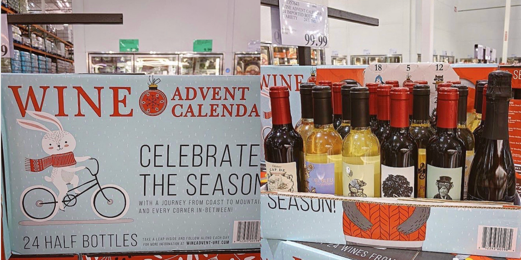 Costco’s Wine Advent Calendar Is Back Again This Year