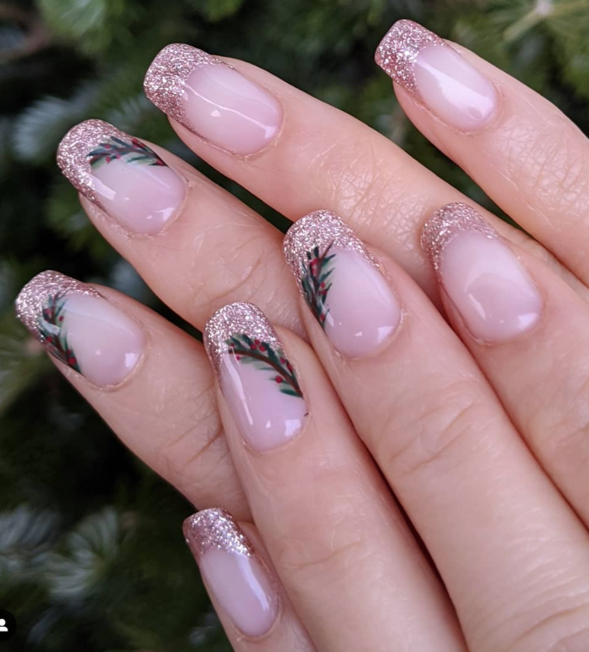 42 Festive Christmas Nail Ideas Christmas Nail Art Ideas