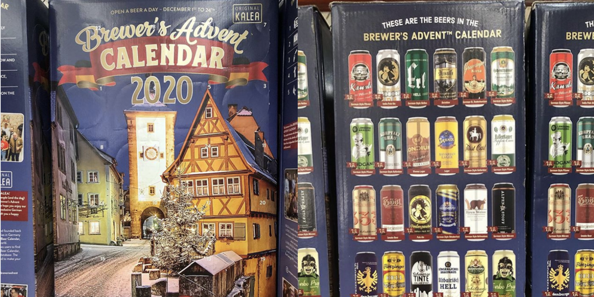 Costco Is Selling An Advent Calendar Filled With Cans Of Beer