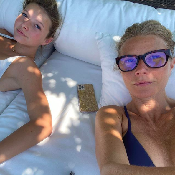 apple martin is mortified at mum gwyneth paltrow’s naked birthday photo
