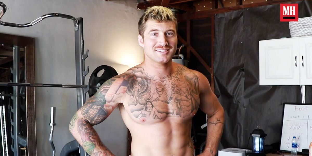 YouTuber Scotty Sire Shares His Dwelling Tour and Work out Plan. 