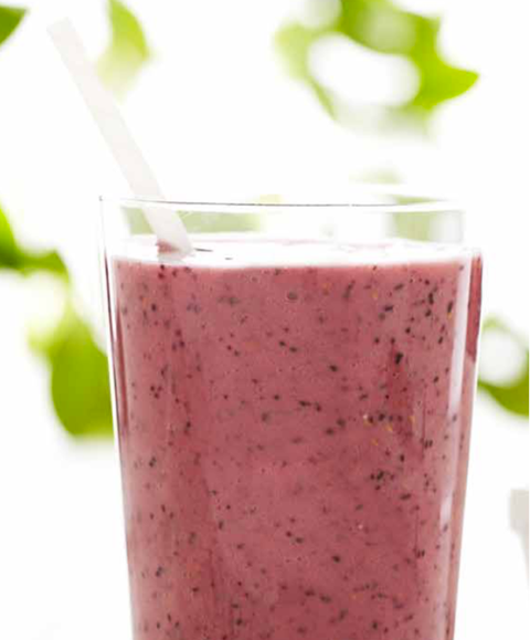 healthy smoothie recipes berry banana oat smoothie