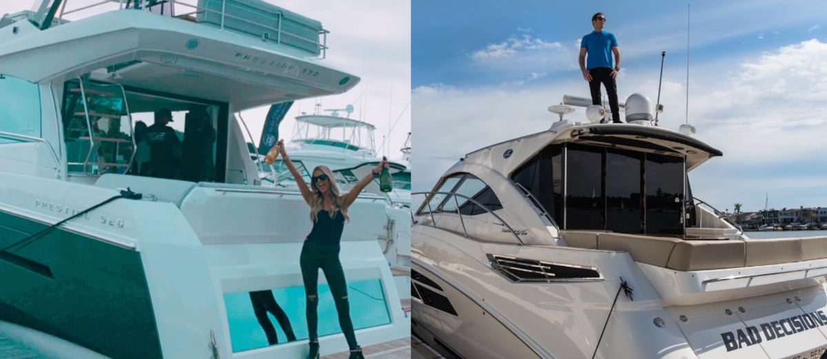 Christina Anstead + Tarek El Moussa Bought Yachts After Breakups