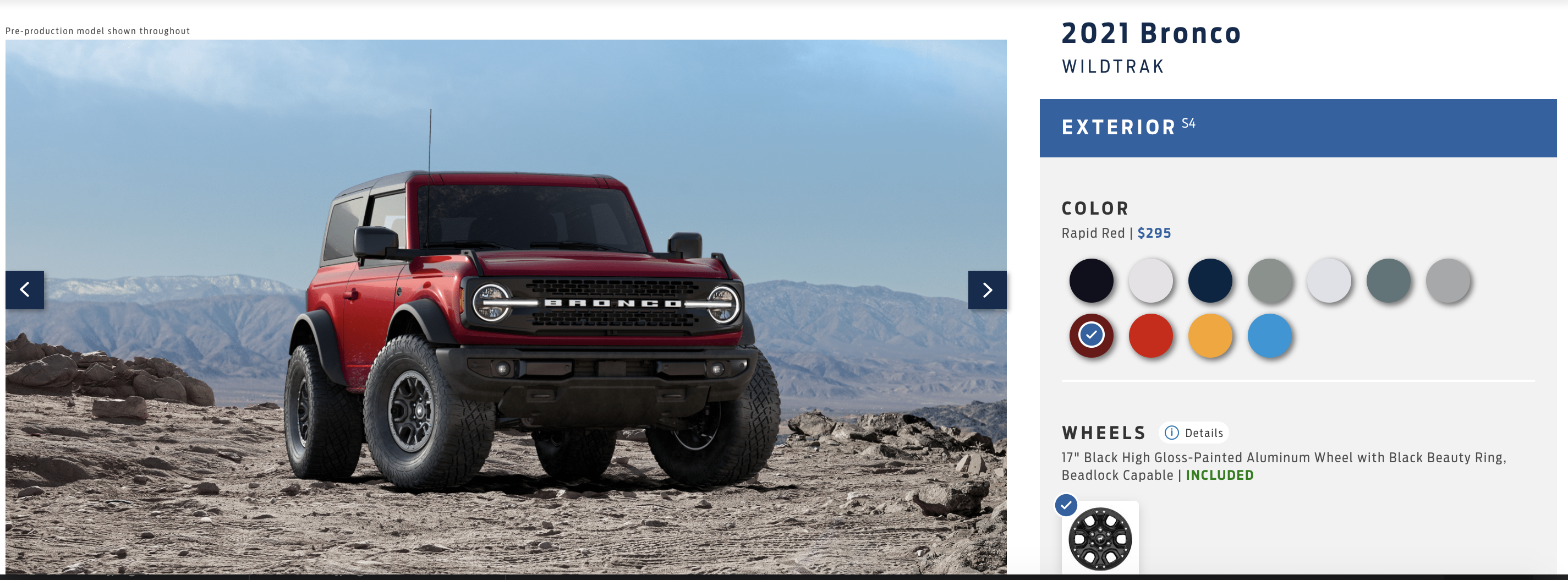 2021 Ford Bronco Configurator Is Now Live