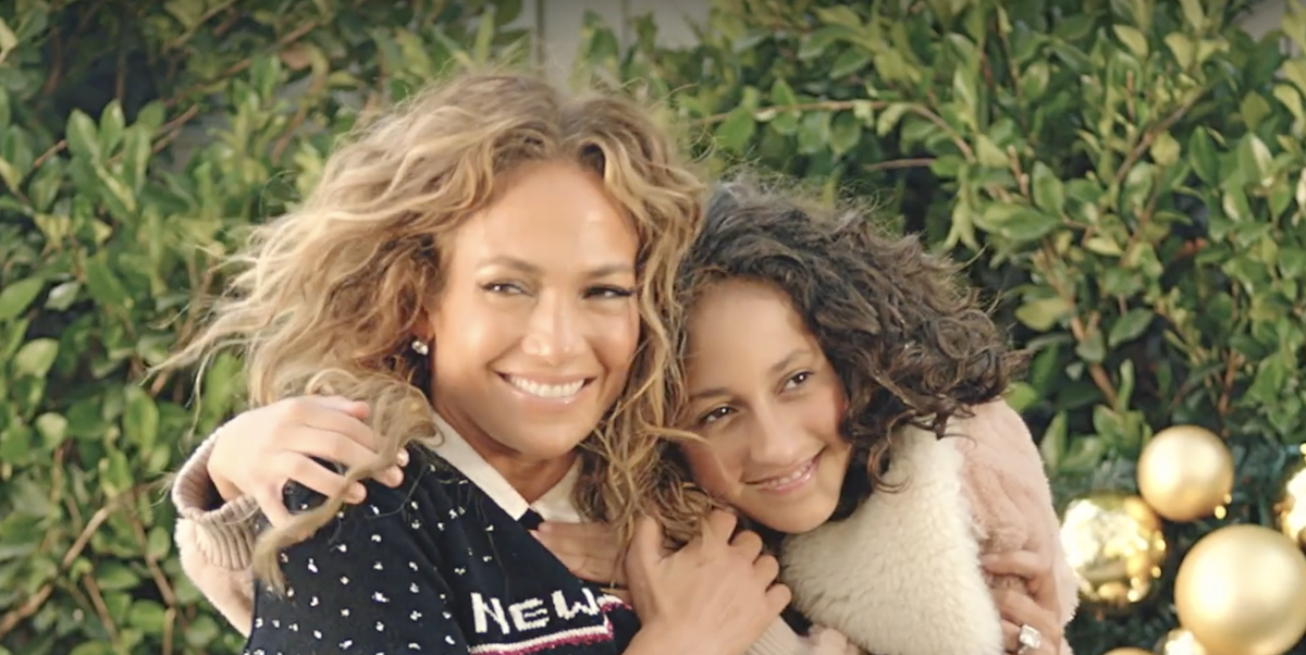 Jennifer Lopez Stars with Her Children in New Coach Holiday Campaign