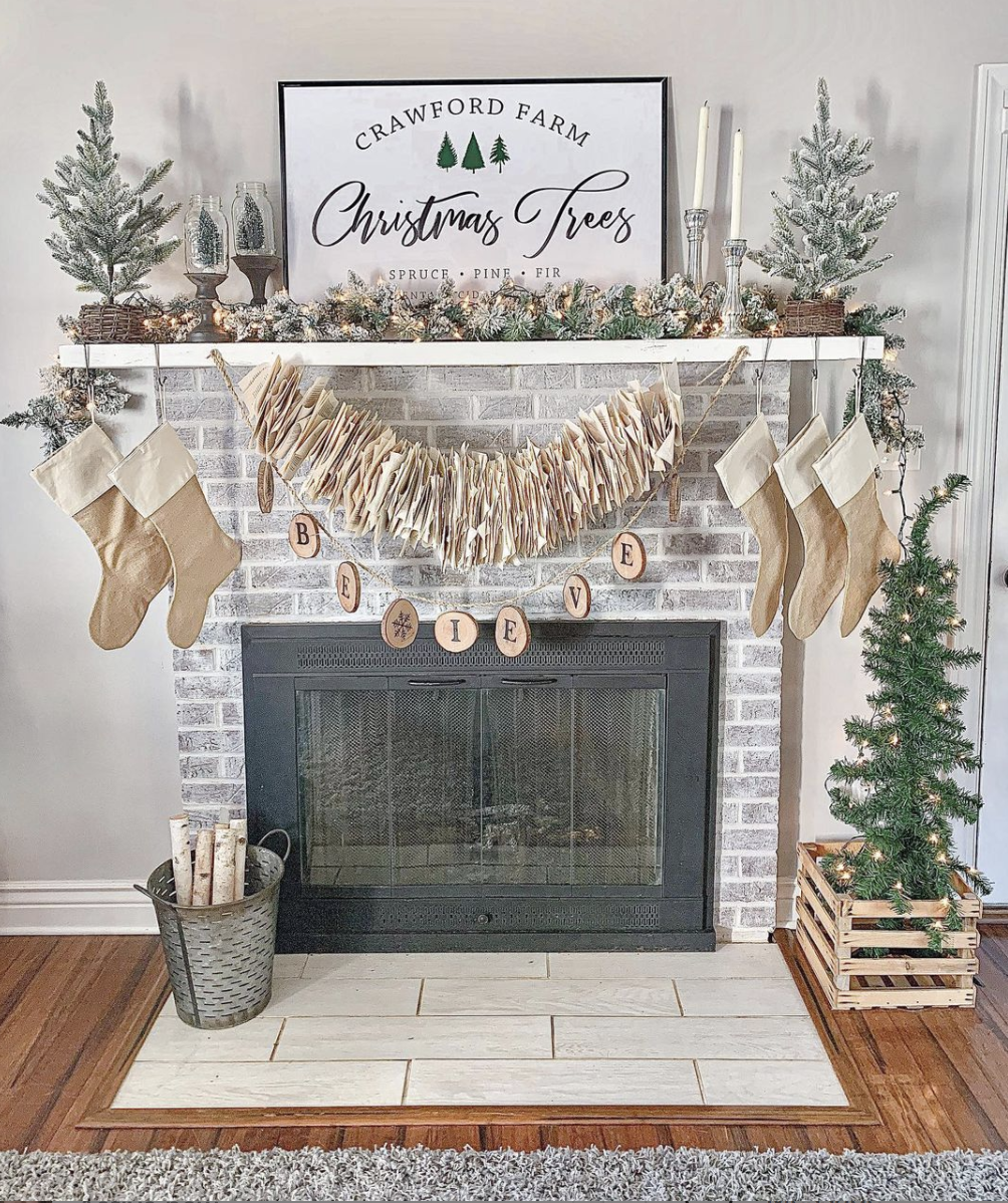 11+ Pictures Of Mantels Decorated For Christmas 2021