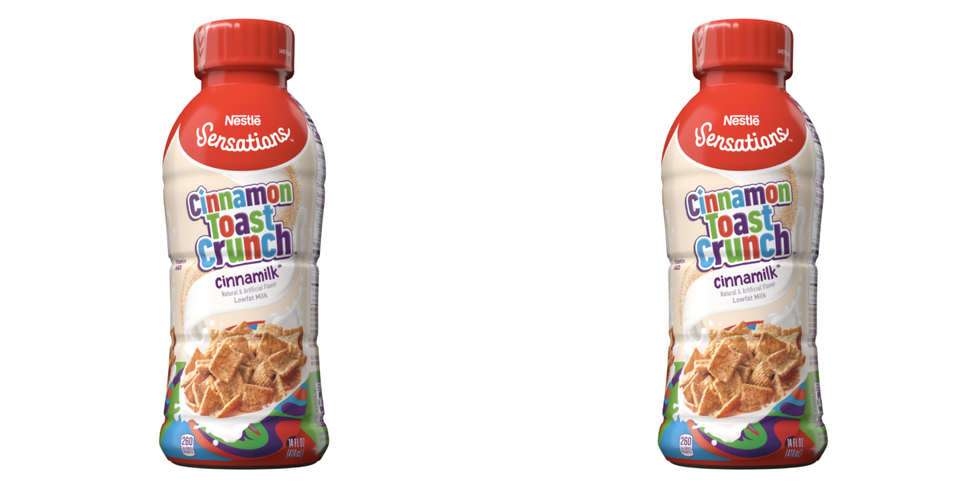 Cinnamon Toast Crunch-Flavored Milk Cinnamilk Is Coming!