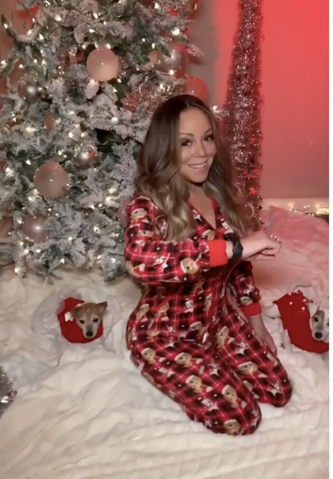 Mariah Carey Declares Start Of Holidays With Festive Ig Post