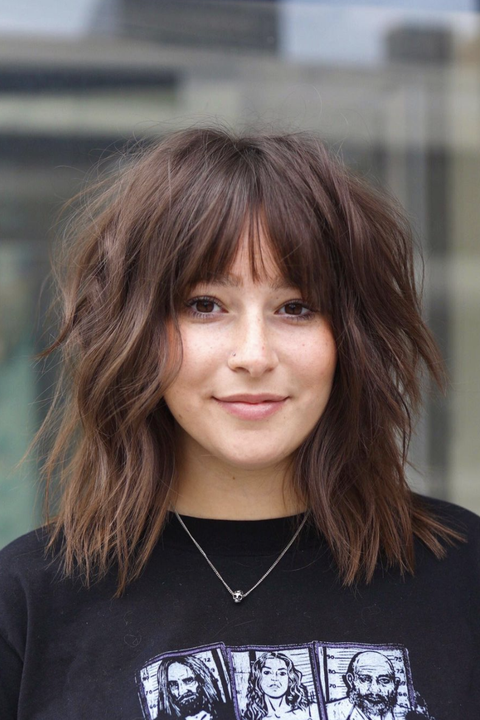 50 Best Hairstyles With Bangs For 2022