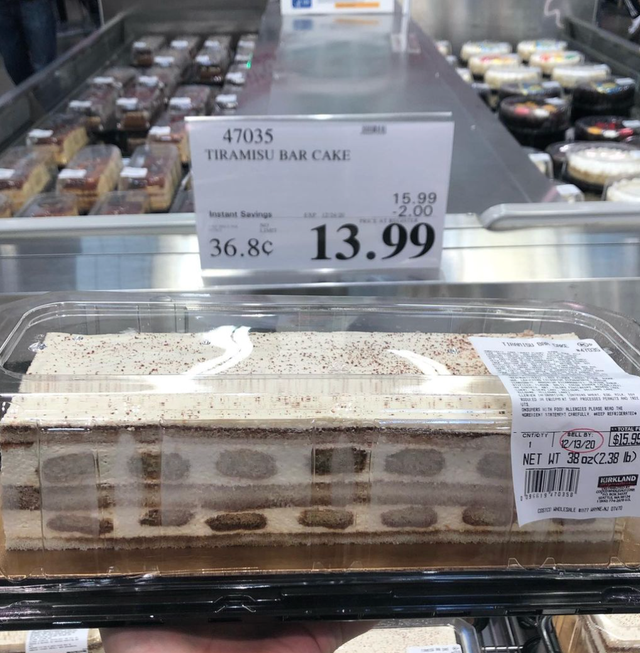 Costco S Huge Tiramisu Bar Cake Is On Sale For Christmas