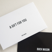 Buck Mason gift card gift card