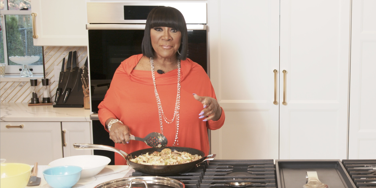 Patti LaBelle Shows Us How to Cooks Her Favorite Stuffing Recipe
