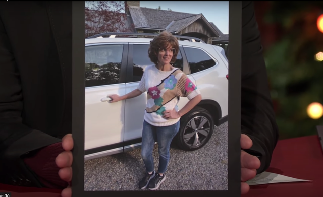 Tina Fey with Subaru Forester tina fey with subaru forester