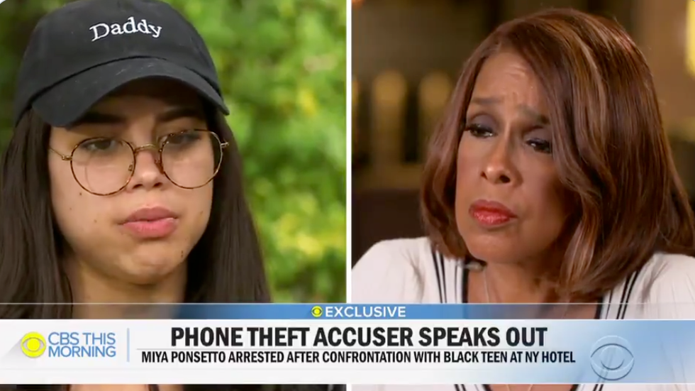 Woman Who Accused Black Teen of Stealing Her Phone Tries to Shush Gayle King During Interview