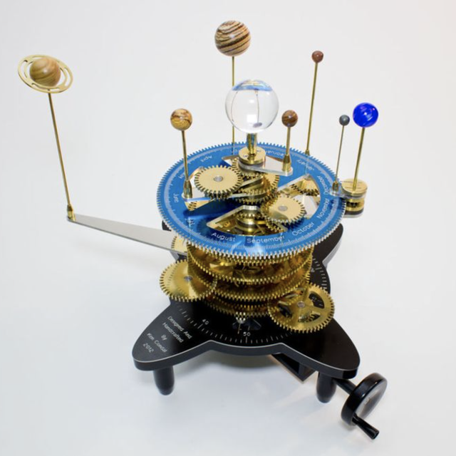 How To Build An Orrery Mechanical Model Of Solar System Plans