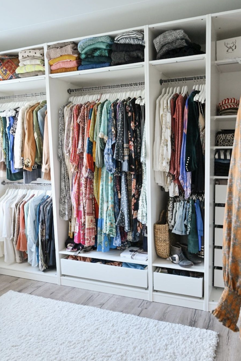 30 Best Closet Organizing Ideas How, Armoire With Clothing Rod