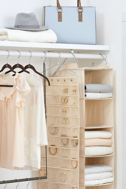 30 Best Closet Organizing Ideas How, Diy Hanging Shelves For Clothes