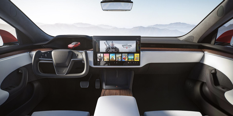 Tesla Model S now has a half-steering wheel, 200 MPH top speed