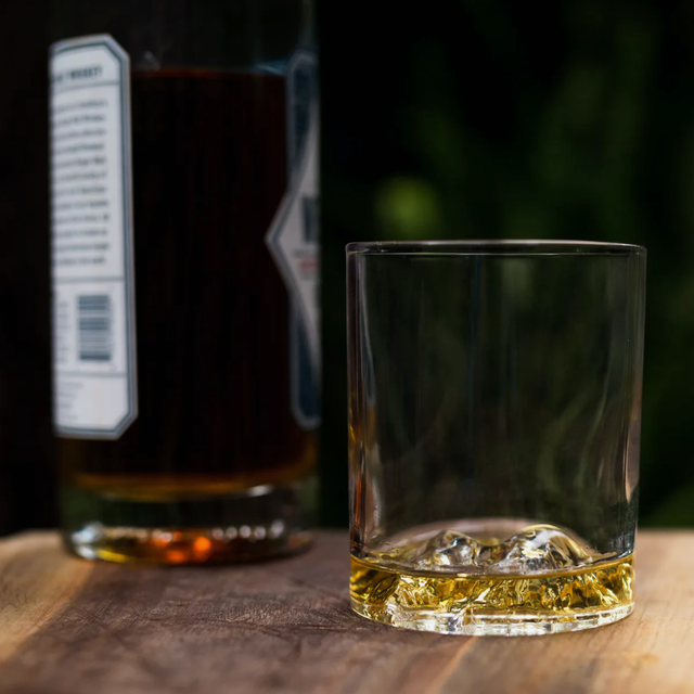 a whiskey glass