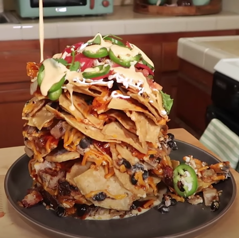 guy fieri trash can nachos
