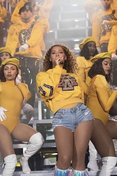 beyonce coachella, beychella, coachella 2018, beyonce coachella 2018, hbcu, hbcu fashion, divine 9, divine nine, divine nine fashion, beychella hoodie, balmain, olivier rousteing