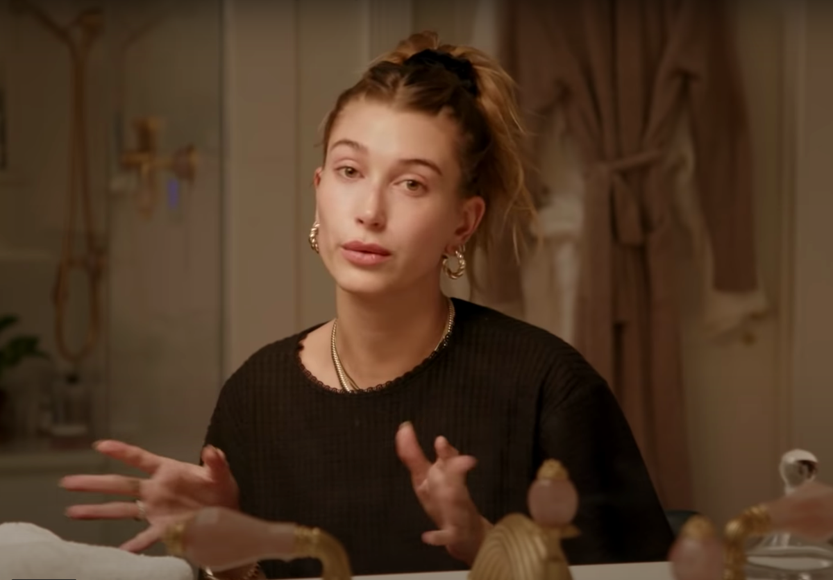 Hailey Bieber Shares ‘Glazed Donut’ Night Skincare Routine In Video