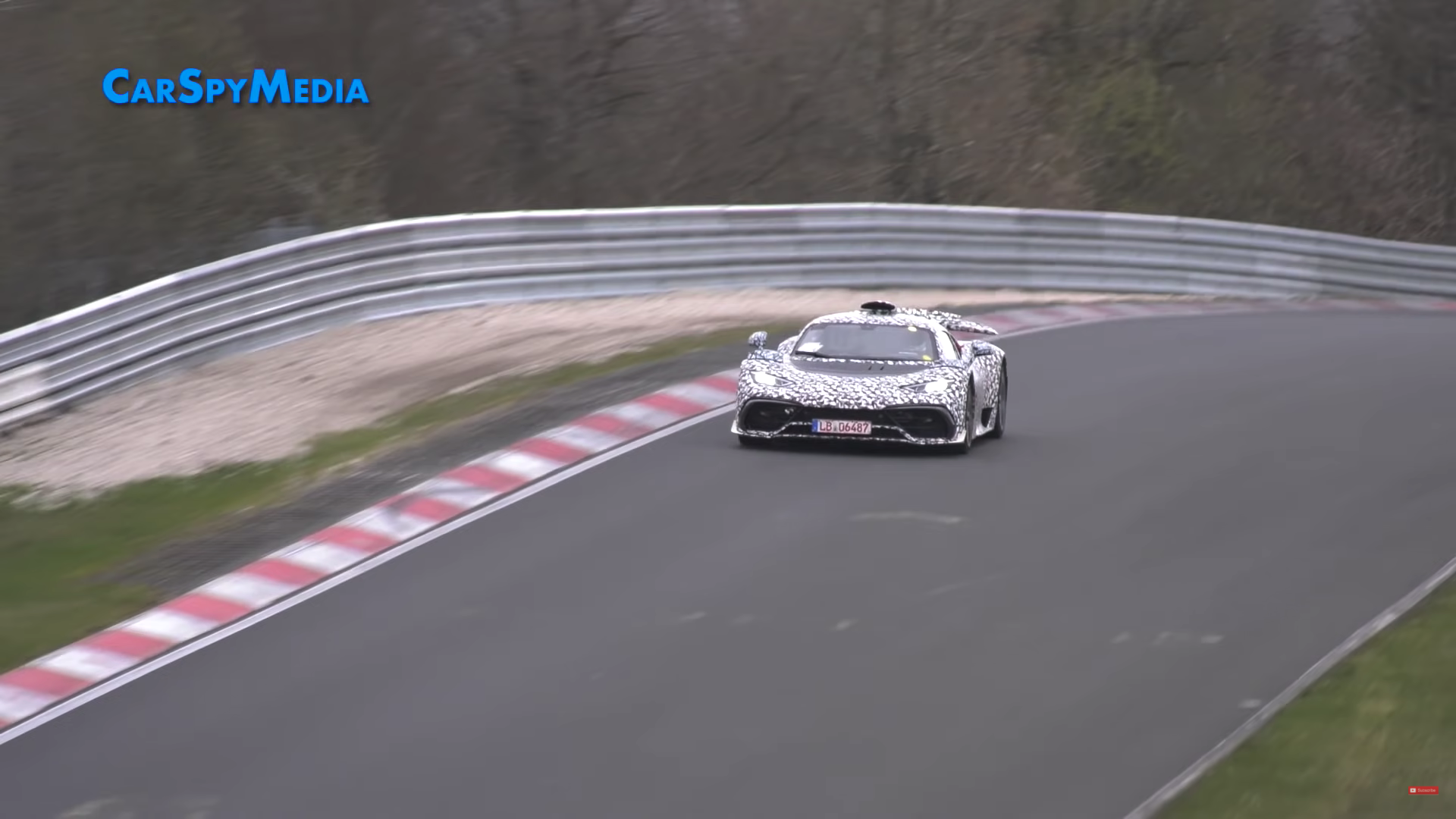 Watch The Mercedes Amg Project One Testing At The Nurburgring