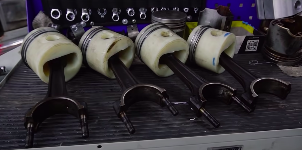 Here's What Happens When You Run a Car on Plastic Pistons
