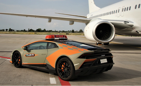 Lamborghini Hurricane Evo Aeroporto di Bologna