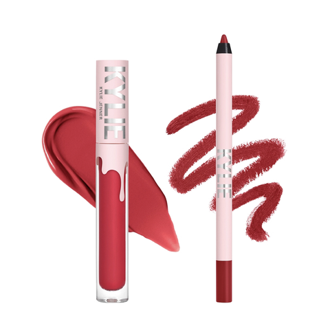 mary jo k new kylie cosmetics red lipstick lip kit