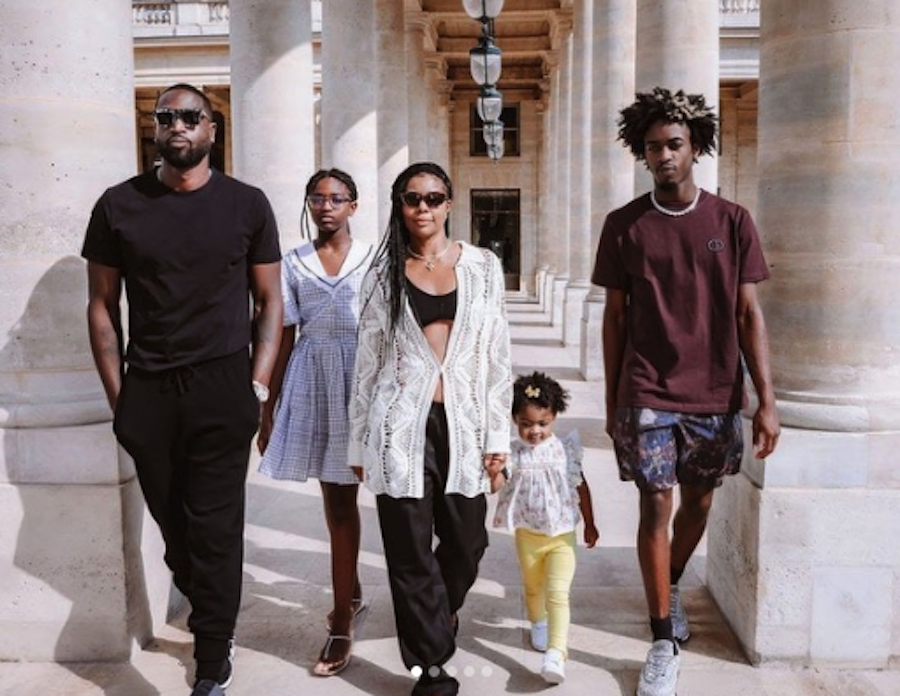 See Gabrielle Union S Family Pics At The Louvre In Paris