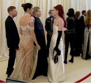 All Kendall Jenner and Devin Booker's Met Gala Carpet Pics