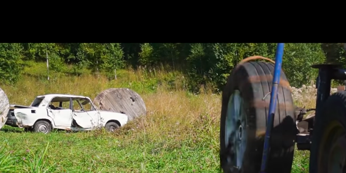 Here's What  Happens When a Tire Hits a Car—at a Very High Speed