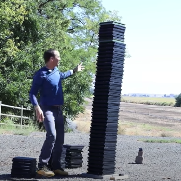 This Guy Stacked 42 Broken PlayStation 4s in Protest. Here's Why.