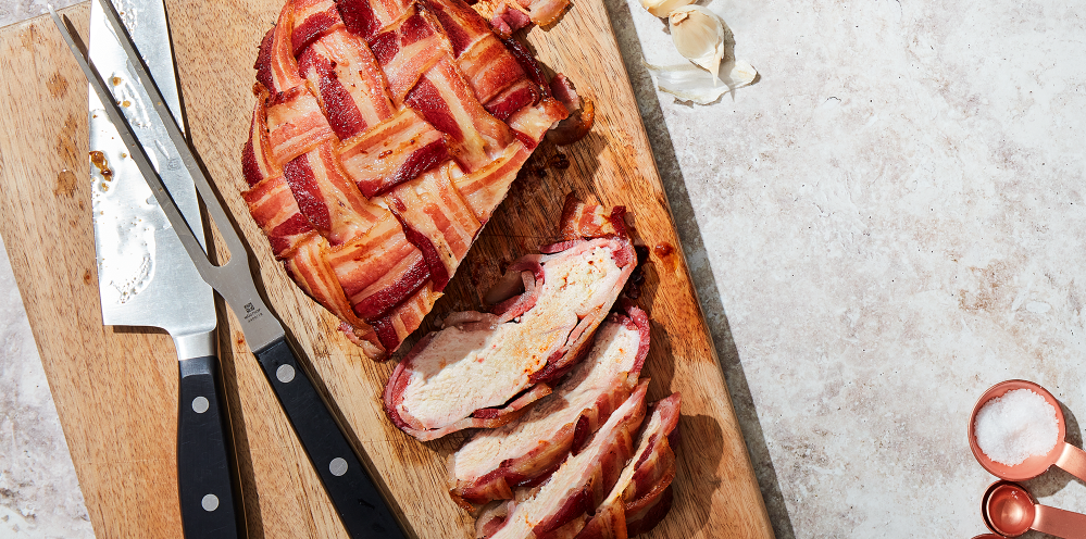 Bacon-Wrapped Turkey Is Your No-Brainer Thanksgiving 2021 Feast