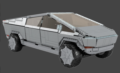 Tesla Cybertruck Mega blocks kit tesla cybertruck mega blocks kit