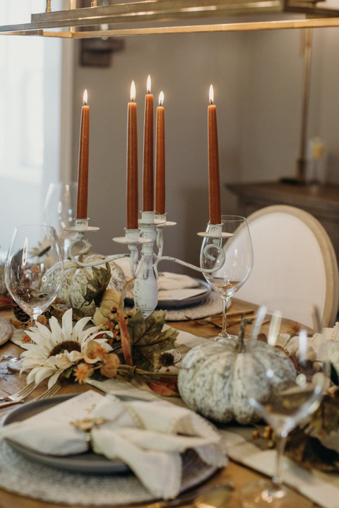 autumnal thanksgiving table