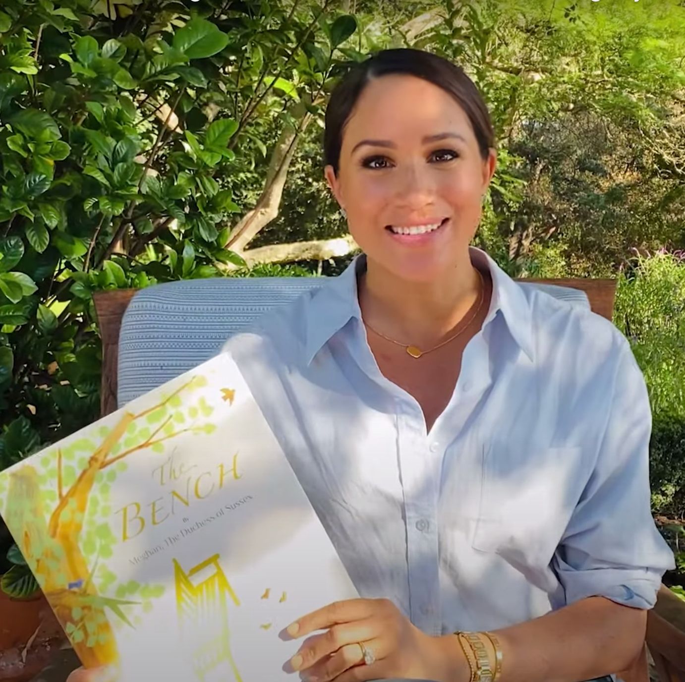 Watch Meghan Markle Read Her Children's Book <I>The Bench</I>
