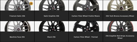 2023 Chevrolet Corvette Z06 wheel options 2023 chevrolet corvette z06 wheel options