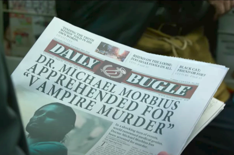 daily bugle morbius daily bugle morbius