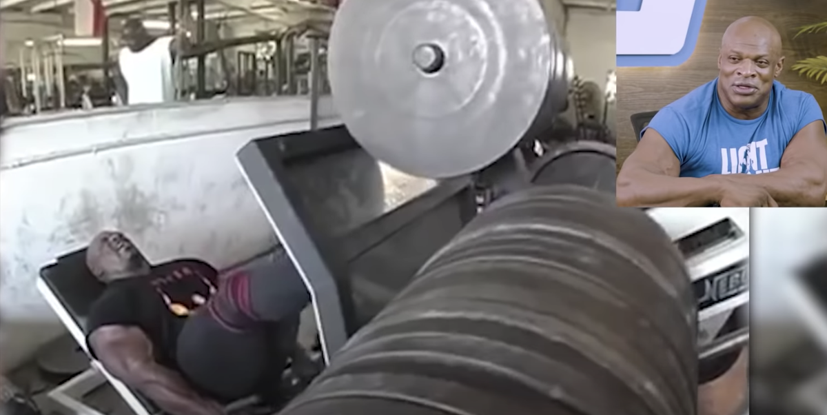 Ronnie Coleman Reacts to His Viral 2,300-Pound Leg Press Video.