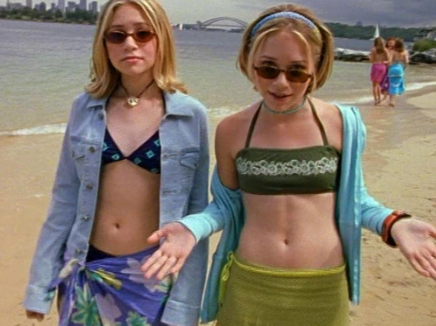 Olsen twins in bikini